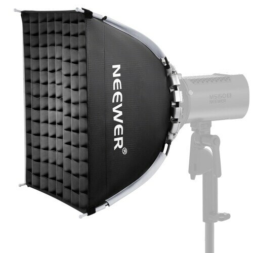 NEEWER 角型ソフトボックス 40x40cm クイックセットアップ クイック折りたたみ デ...