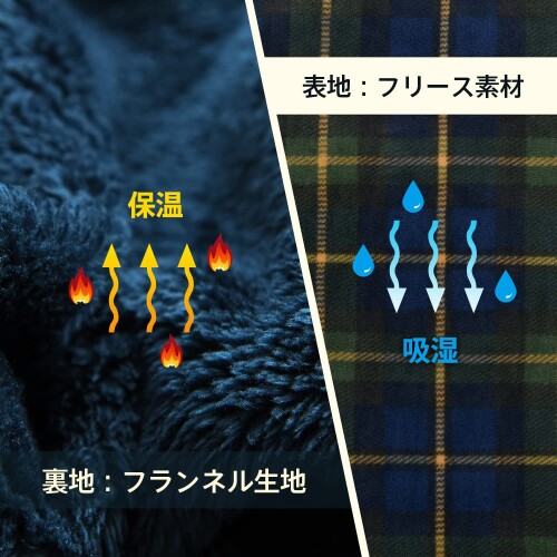 クモリ(Kumori) ひざ掛け 肩掛け 毛布 大判 ブランケット 4way 着る毛布 ボタン付き あったか 防寒対策 静電気防止 洗える 通年使用 (グリーン 100X140cm) [2]