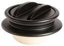 萬古焼 羽釜の ご飯鍋 1.5合 黒 21-95