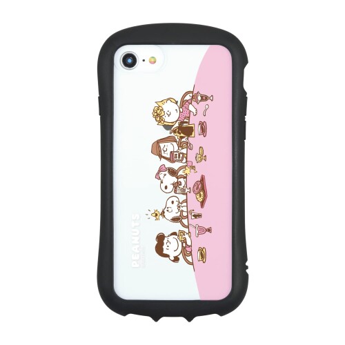 Rakuten - グルマンディーズ ピーナッツ iPhone SE (第3世代/第2世代) / 8 / 7 / 6s / 6 (4.7インチ) 対応 ハイブリッドクリアケース ガールズ SNG-749B