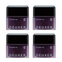 ナンバースリー DEUXER(デューサー) ドライペーストワックス6(4個セット) ヘアワックス フローラルベリー バイオレット 4個