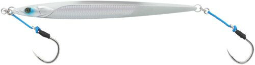 Jackall Bumbles Jig Semi Long 320g Tombo Jigging Special Double End Glow / Border Silver