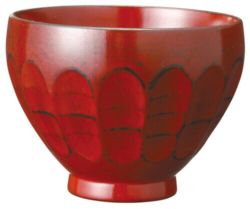 山下工芸 漆器 なつめ製 しぼり 汁椀 根来