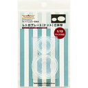 亀島商店 クレイジュエリー型抜き レトロプレート(ドット) 立体型 ホビー用ツール 1165
