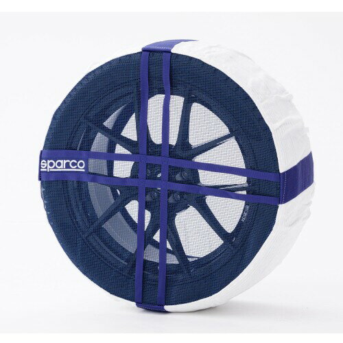 スパルコ(Sparco) スノーソックス シールド スノーチェーン 布製タイヤチェーン 非...