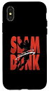 iPhone X/XS スラムダンク バスケットボール選手 フープスコーチ スマホケース