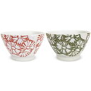 J-kitchens 勲山窯 ペア 茶碗 セット 直径 11cm 高さ 6.5cm 粉引花畑 波佐見焼 日本製