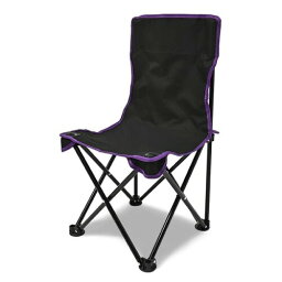 KiU 椅子 折り畳み アウトドア ミニ フォールディングチェア 対荷重80kg はっ水 防汚 ブラック K295-900-R