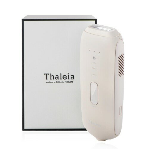 タレイア(Thaleia) Produced by DMM.make 光美容器 タレイア IPL光照射/サファイア冷却機能/VIO対応/レディース・メンズ アイボリー TLA-HR01IV