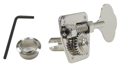 GOTOH ベース用ペグ、4L、ニッケル(3016NX) GB2-L-N ペグ配列:L4 カラー:ニッケル ギア比 / 1:26 重量:110.2g/PC 商品紹介 確かな品質で日本のみならず世界的なハードウェアブランドとして知られるGOTOH製品です。修理やグレードアップにご利用ください。 ご注意(免責)必ずお読みください この商品の取り付けに際しましては、市場に存在する楽器へ追加の加工なしで交換が出来ないことがあります。加工なしに無理な取り付けをすると、お手持ちの楽器が破損する場合があります。事前に楽器小売店及びリペアショップなどの専門家にご相談の上、交換をしてください。 尚、ご自身で交換された際のトラブル、事故等に関しましては自己責任とし、メーカーおよび販売元では保障致しかねますのでご注意ください。 また個々の楽器への取り付け可否につきましてはお答えできかねます。 商品コード20063900380商品名GOTOH ベース用ペグ、4L、ニッケル(3016NX) GB2-L-N型番3016NX/Dサイズ3XL※他モールでも併売しているため、タイミングによって在庫切れの可能性がございます。その際は、別途ご連絡させていただきます。※他モールでも併売しているため、タイミングによって在庫切れの可能性がございます。その際は、別途ご連絡させていただきます。