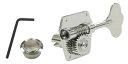 GOTOH ベース用ペグ、4L、逆巻き、ニッケル(3566NX) GBR640-L-N