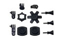 REC-MOUNTS 回転式粘着マウント タイプ1 Rotary Self-adhesive mount(接着式カーブ + 接着式フラットマウント)for JVC アディクション スポーツカム用 (JV-51T1CN)