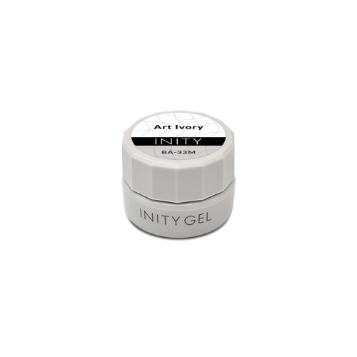 INITY(アイニティ) アートアイボリー BA-33M カラージェル コンテナタイプ 硬化時間　UV/LED30秒　UV60秒　LEDのみのライトは使用不可 日本製 商品紹介 発色、色彩、塗り心地 マットカラーのリニューアル、シアーとアート用ジェルを追加し、更にサロンワークでつかいやすくパワーアップ ■伸びが良いテクスチャー ■しっかりとした発色 ■サロンワークで使用しやすいカラー 安全警告 自爪に直接塗布しないでください。爪や皮膚に腫れや痛みが 現れた場合、すみやかに使用を中止し専門医に相談してください。硬化 ■変質を防ぐため、使用時以外は蓋を閉め、乳幼児の手の届かない冷暗所で保管してください。 商品コード20076184387商品名INITY(アイニティ) アートアイボリー BA-33Mカラーアイボリー※他モールでも併売しているため、タイミングによって在庫切れの可能性がございます。その際は、別途ご連絡させていただきます。※他モールでも併売しているため、タイミングによって在庫切れの可能性がございます。その際は、別途ご連絡させていただきます。