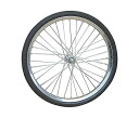 オオシマ 20×2.125 ノーパンクタイヤ付リムセット 組付 1ホイール