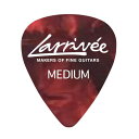 ラリビー(Larrivee)Japan_Limited_Accessories Guitar Pick/ティアドロップタイプ/カラー:RED/Medium:0.75mm / LV-TD/M RED (1パック×12枚入り)