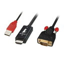 LINDY HDMI 1.3 - VGAϊP[uAUSBdP[utA2m(^:41456)