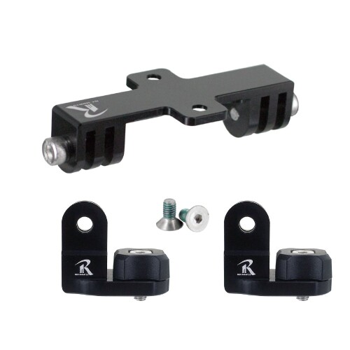 REC-MOUNTST レックマウント ダブルベース1+ライトアダプターセット GoPro or LEZYNE レザイン 用 400-Double-GP1+GP-LEZ4 2個 