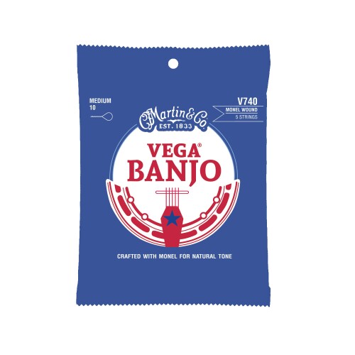 Martin Vega(R) Banjo Strings Monel V740 Medium(Monel) バンジョー弦 【国内正規品】日本国内正規輸入代理店商品 V740 Medium Gauge (Monel) .010 .012 .016 .023 .010 Tension 74.6 ブルーグラスを体現する存在。Vega(R)の名は、1889年以来、高品質なバンジョーの代名詞として親しまれてきました。Martinは、優れた音質と滑らかな弾き心地を兼ね備えたニッケル/スチール合金を厳選し、あらゆるスタイルのバンジョープレイに最適な弦に仕上げています。耐久性にも優れたこの弦は、伝統と革新を兼ね備えたサウンドを奏でます。 商品コード20082318395商品名Martin Vega&reg; Banjo Strings Monel V740 Medium(Monel) バンジョー弦型番V740※他モールでも併売しているため、タイミングによって在庫切れの可能性がございます。その際は、別途ご連絡させていただきます。※他モールでも併売しているため、タイミングによって在庫切れの可能性がございます。その際は、別途ご連絡させていただきます。