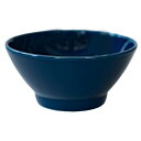 西海陶器 波佐見焼 Common コモン 飯碗 茶碗 ネイビー 直径約12cm 電子レンジ 食洗器対応 13532