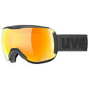 (ウベックス) アジアンフィット スキースノーボードゴーグル ハイコントラスト 眼鏡対応 ミラー シングルレンズ downhill 2100 CV