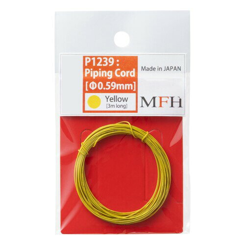 モデルファクトリーヒロ パイピングコード (Piping Cord) 黄 [ファイ]0.59mm×3m P1239 サイズ:線径[ファイ]0.59mm×3m カラー:黄 カーモデルやバイクモデルのプラグコードや電装品の配線に使用できます。 線径0.59mm。0.6mmピンバイスでコードを差す部分に穴を開ければ上手く差し込めます。 赤 ■青 ■黄 ■黒の4色セット (各1m入り) と、赤 ■青 ■黄 ■黒 ■白、それぞれ3m入り、全6種をラインナップ。 商品コード20081810399商品名モデルファクトリーヒロ パイピングコード (Piping Cord) 黄 &phi;0.59mm&times;3m P1239型番P1239サイズ&phi;0.59mm&times;3mカラーイエロー※他モールでも併売しているため、タイミングによって在庫切れの可能性がございます。その際は、別途ご連絡させていただきます。※他モールでも併売しているため、タイミングによって在庫切れの可能性がございます。その際は、別途ご連絡させていただきます。
