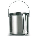サントリーマーケティング アイスペール ステンレス 2300ml アイストング付 水切り付 アイスバケット 氷 保存容器 中容量 溶けにくい 業務用 日本製 1...