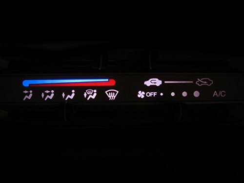 That´s(ザッツ) エアコンパネル LEDセット(マニュアル.ダイヤル式) (カラー)スーパーホワイト JD1-MD-A-LW
