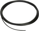 冨士電線 着色識別ポリエチレン絶縁ビニルシースケーブル FCPEV 1PX0.9mm 黒 10m