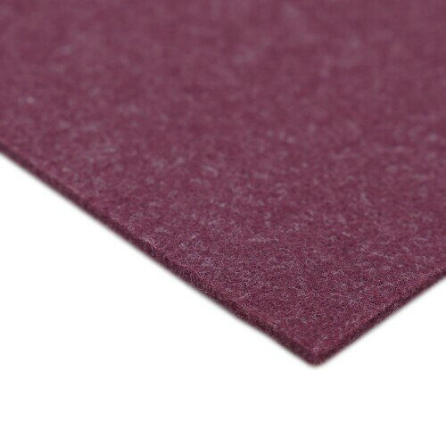 サンフェルト Solid felt ソリッドフェルト 厚さ 約 2.5mm サイズ約50×55cm エンジ 系 GW-9