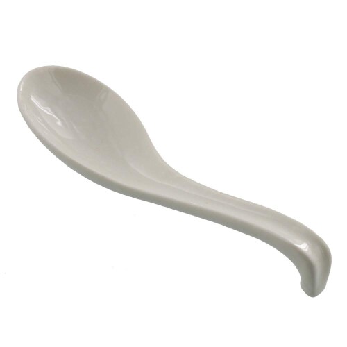 テーブルウェアイースト 大きめひっかけレンゲ れんげ スプーン 中華食器（粉引）