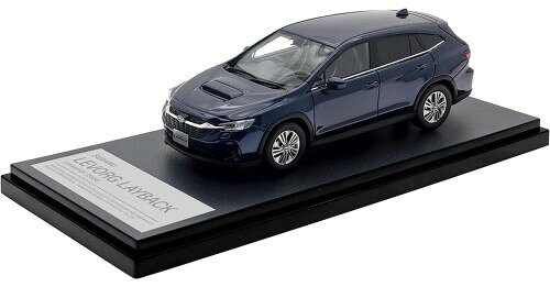 インターアライド (INTERALLIED) Hi Story 1/43 スバル LEVORG LAYBACK Limited EX (2024) サファイアブルー・パール 完成品 HS502BL