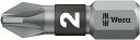 WERA ヴェラ ポジドライブ ドライバービット 先端サイズPZ2 全長25mm 056722