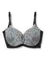 (リリーブラウン) Lingerie バイカラーレース/アンダードレスブラ LLFT224507 レディース BLK 04(3)