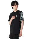 (ヴォルコム) メンズ 半袖 ラッシュガード (ルーズフィット) ( A9112404 / RAMP STONE SS ) 海 BLK XL