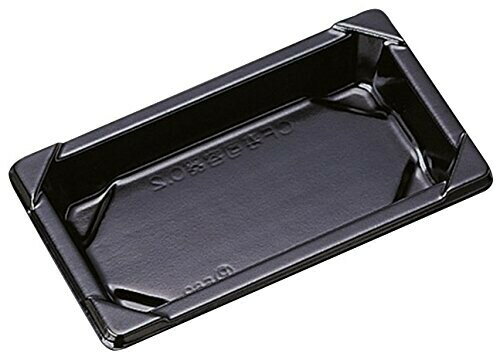 中央化学 日本製 使い捨て容器 CF寿司容器L 0.4 市輪R 身 50枚入サイズ:約16.5×9×2.2cm