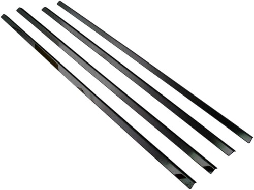BRIGHTZ サクシードハイブリッド NHP160V 超鏡面ステンレスブラックメッキウィンドウモール 4PC NHP160 P160 NHP サクシード ハイブリッド ハイブリット