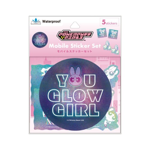 구루만디즈 파워 퍼프 걸즈 모바일 스티커 B 타입 GPPG-27B