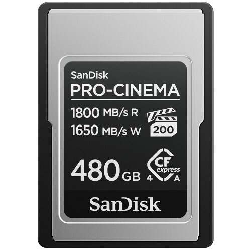 SanDisk PRO-CINEMA CFExpress Type-A card 480GB SDCFEA-480G-GH4NN