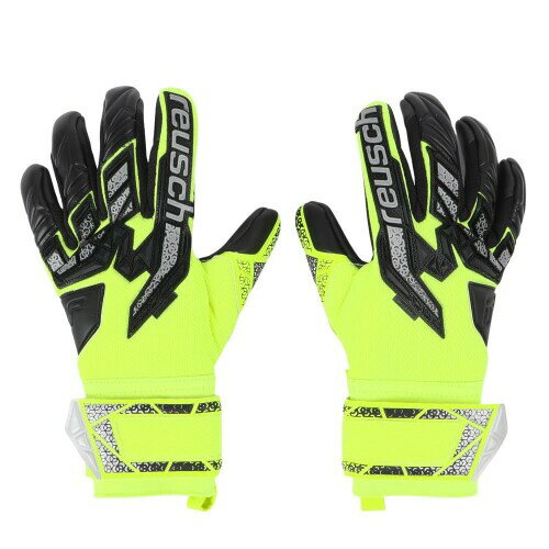 Soccer - ロイシュ(Reuch) アトラクト フリーゲル シルバー サッカー キーパーグローブ キーテ 25SS(5560235-2025) (2025)セイフティイエロー 9 5560235