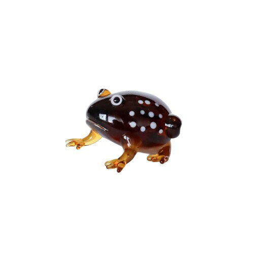 フォーカート かわいい 手作り ガラス細工 アメフクラガエル