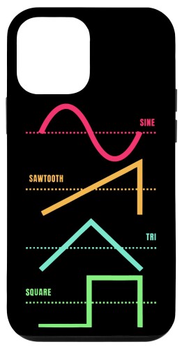 シンセサイザー Techno Modular Synth Analog Nerd スマホケース iPhone 12 mini 用