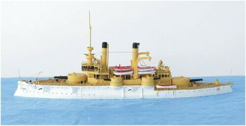 Rakuten - ニコモデル 1/700 アメリカ海軍 アイオワ級 海防戦艦 BB-4 アイオワ 1898年 レジンキット PN07045