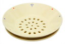 窯元SOUSEN 中皿 白 15cm 瀬戸焼 水切り皿 果物(ぶどう)柄