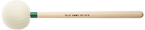 PLAY WOOD プレイウッド バスドラム・マレット 大塚敬子モデル BD-30K 直径60×370 丸型ウッド芯、メイプル柄、ドイツフェルト 元ウィーン放送交響楽団打楽器奏者大塚敬子氏のアドバイスにより、客席での音を重視するよう設計されています。 芯に丸型ウッド材を使用することで、ヘッドが小型ながら全体に十分な重量があり「振り抜け」の良いマレットです。 商品コード20082114434商品名PLAY WOOD プレイウッド バスドラム・マレット 大塚敬子モデル BD-30K型番BD-30K※他モールでも併売しているため、タイミングによって在庫切れの可能性がございます。その際は、別途ご連絡させていただきます。※他モールでも併売しているため、タイミングによって在庫切れの可能性がございます。その際は、別途ご連絡させていただきます。
