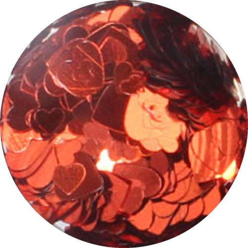 Charlon 中抜きハートミックス レッド