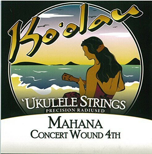 MAHANA CONCERT WOUND 4TH コンサート用 ウクレレ弦 セット(クリアナイロン 4弦のみ巻弦 Low-G) ハワイオアフ島のウクレレ・ブランド「KO'OLAU」のウクレレ弦 クリアナイロンで作られており、暖かみのあるまろやかなトーンが特徴 派手さはありませんが、欠点もないマルチにつかえる定番のウクレレ弦 1弦:A PLAIN/2弦:E PLAIN/3弦:C PLAIN/4弦:G WOUND(巻弦) 商品紹介 マハナ、アロヒーともに、ラインナップはソプラノ用からバリトン用まで各11種。 ご注意(免責)必ずお読みください ※掲載したすべての商品は、画像処理の都合上、実際の商品と見た目が違う場合がございます。予めご了承下さい。 ※ウクレレは個体差があり、木目 ■色合いは個々に異なります。 商品コード20081438439商品名MAHANA CONCERT WOUND 4TH コンサート用 ウクレレ弦 セット(クリアナイロン 4弦のみ巻弦 Low-G)型番MAHANA CONCERT WOUND 4THサイズCONCERT WOUND 4TH※他モールでも併売しているため、タイミングによって在庫切れの可能性がございます。その際は、別途ご連絡させていただきます。※他モールでも併売しているため、タイミングによって在庫切れの可能性がございます。その際は、別途ご連絡させていただきます。