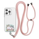 ジャンガリアン ハムスター スマホ ショルダーストラップ ストラップ ホルダー 各種ストラップ対応 ピーチピンク 丸紐 SH-200P(3)