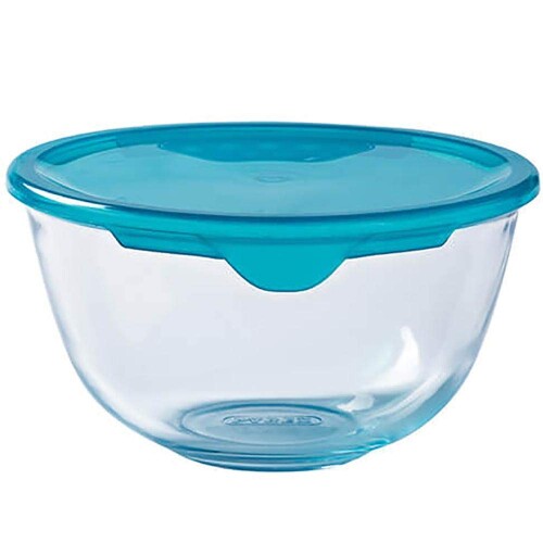 シナジートレーディング PYREX フタつき 耐熱 ガラス ボウル 0.5L