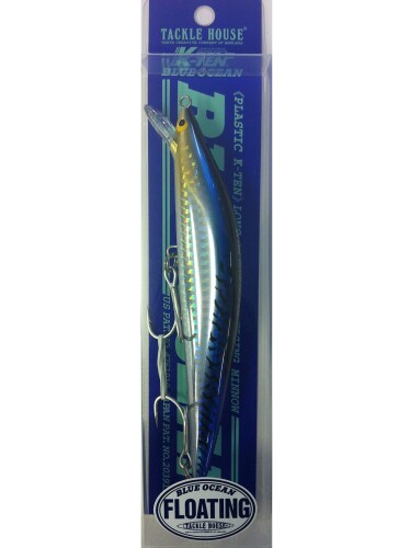 タックルハウス(TackleHouse) ミノー K-TEN ブルーオーシャン BKF 140mm 28g ソウダガツオ 115 BKF140 ルアー