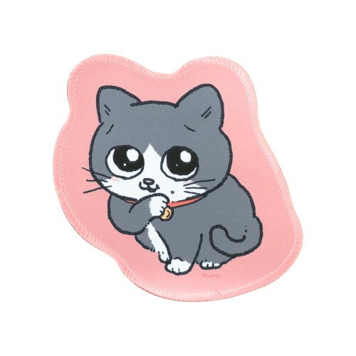 グルマンディーズ ねこに転生したおじさん ダイカットマウスパッド プンちゃんB BNTO-04B
